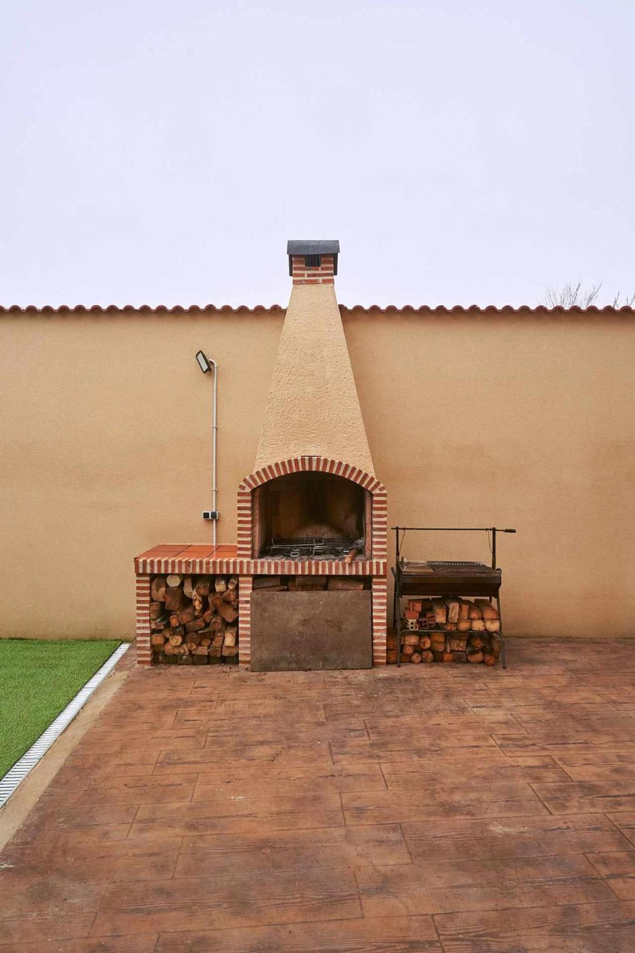 Casa Rural Nueve Villas Amusco Bagian luar foto